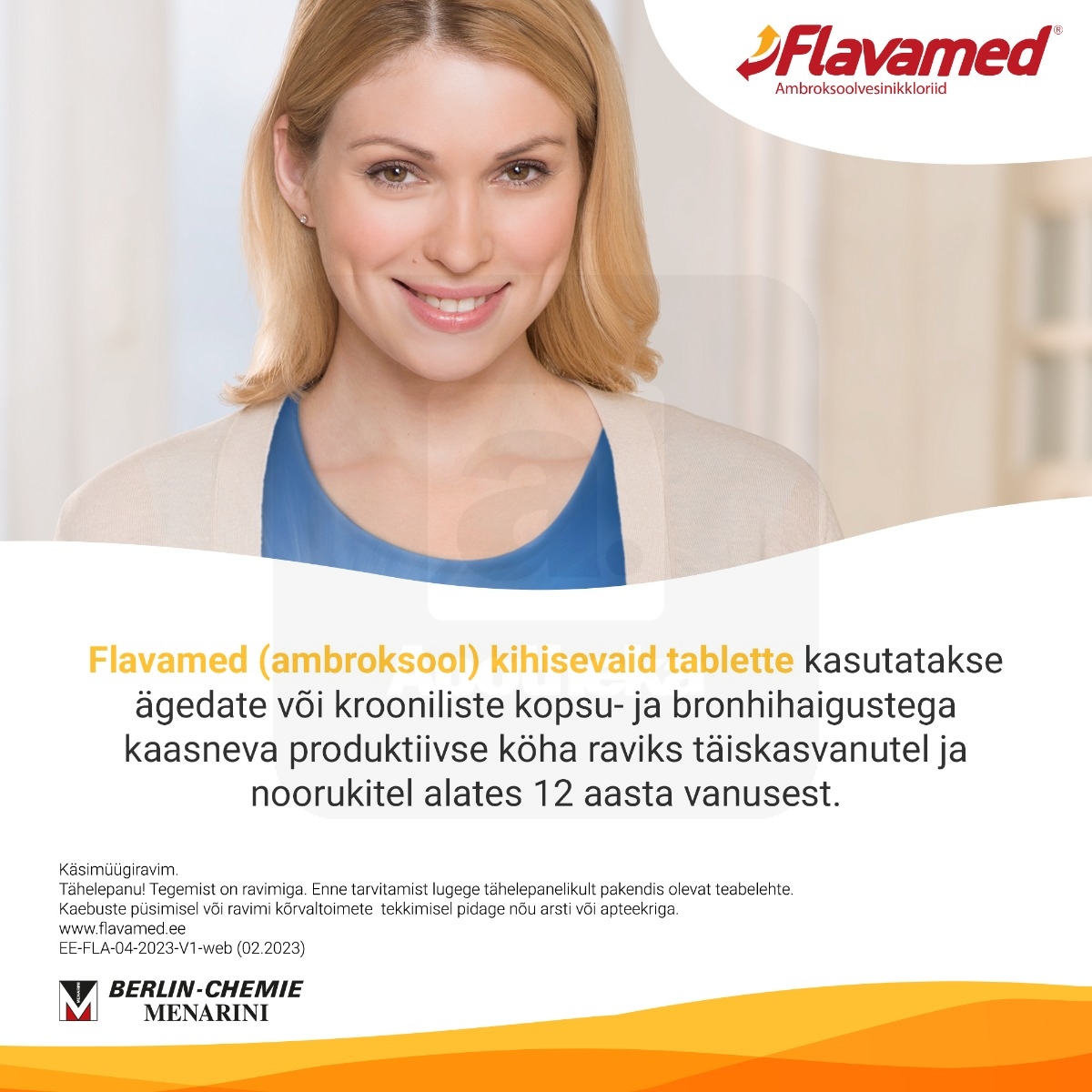 FLAVAMED 60MG KIHISEV TBL 60MG N10 - Изображение товара 2
