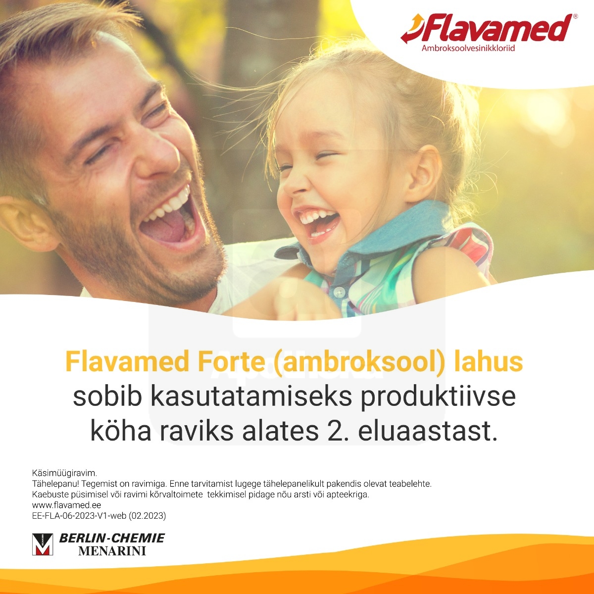 FLAVAMED FORTE SUUKAUDNE LAHUS 6MG/ML 100ML - Изображение товара 2