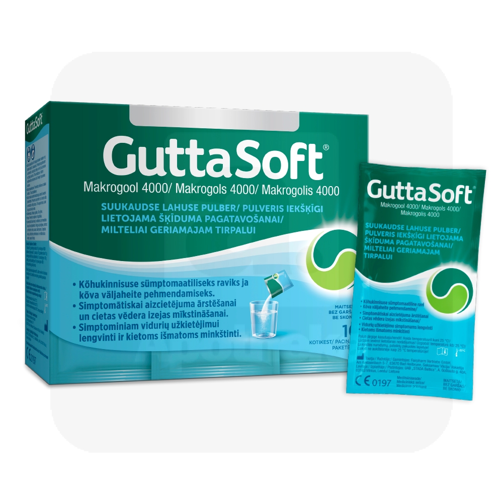 GUTTASOFT SUUKAUDNE PULBER N10 - Изображение товара 3