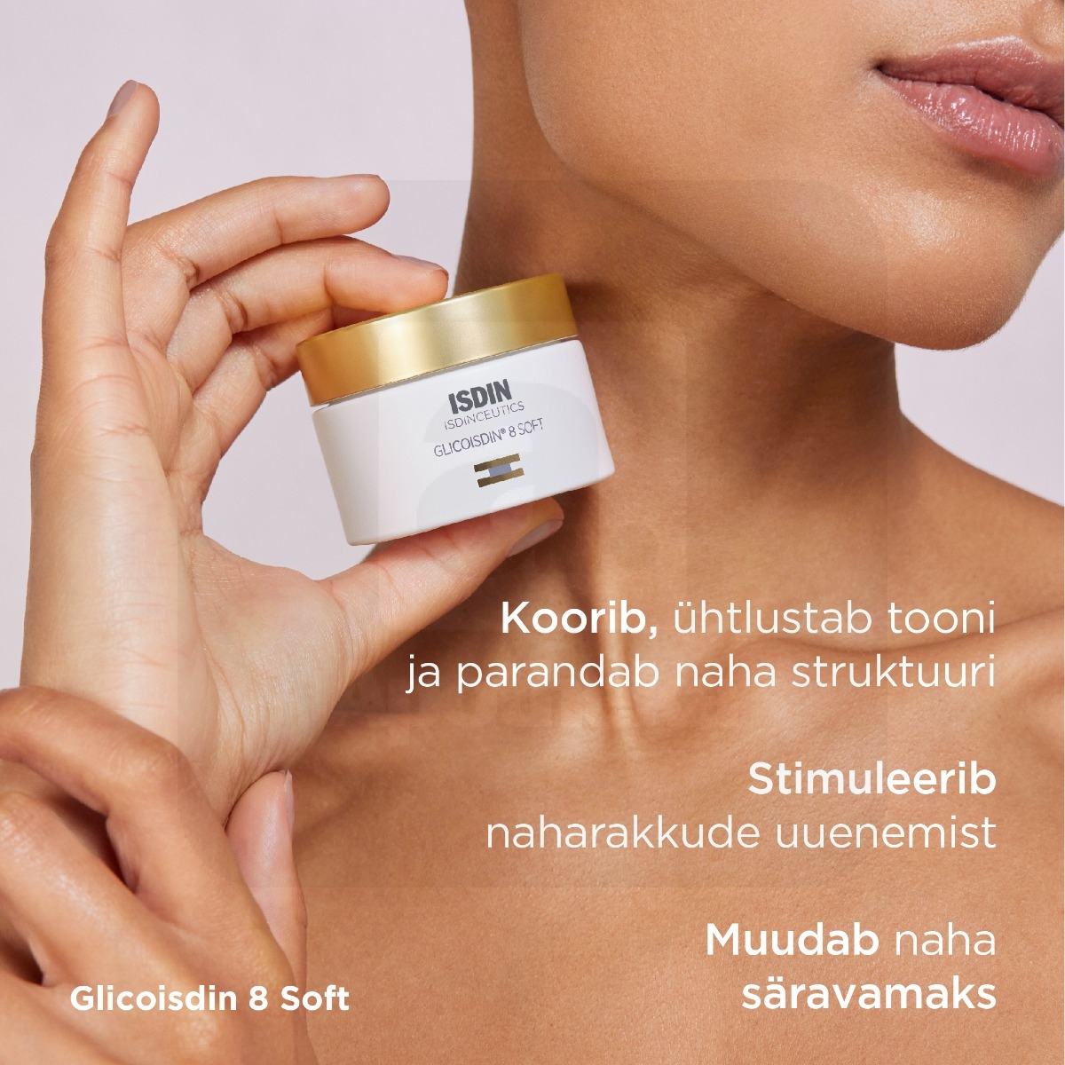 ISDIN GLICOISDIN 8 KOORIV KREEM GLÜKOOLHAPPEGA 50G - Изображение товара 3