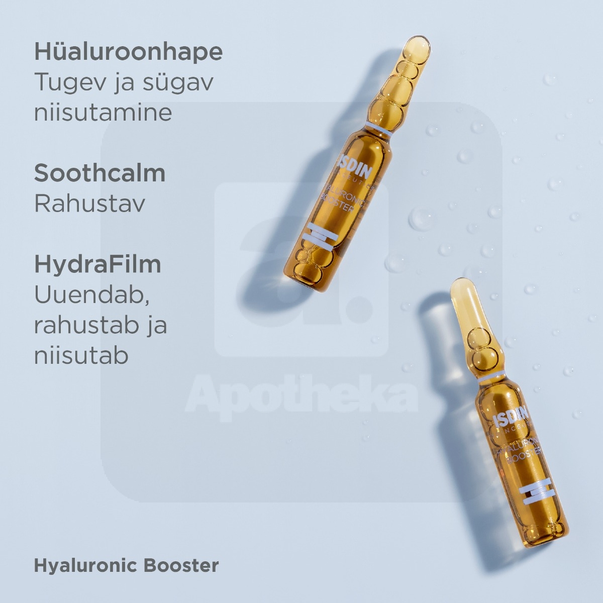 ISDIN AMPULLID HÜALUROONHAPPEGA 2ML N10 - Изображение товара 2