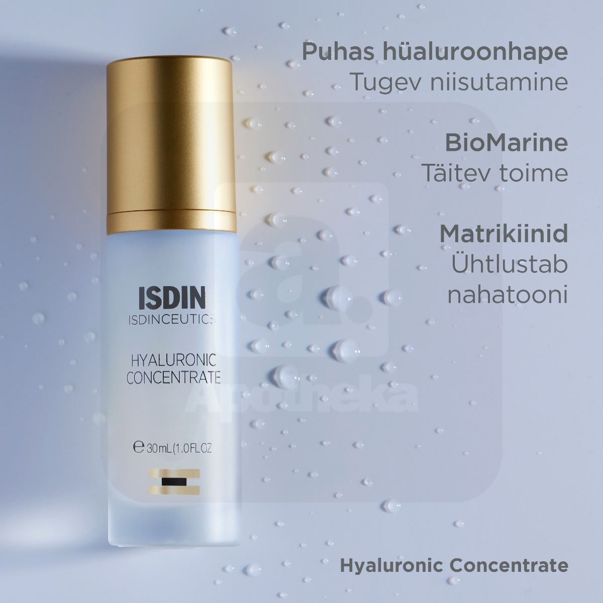 ISDIN NÄOSEERUM HÜALUROONHAPPEGA 30ML - Изображение товара 3