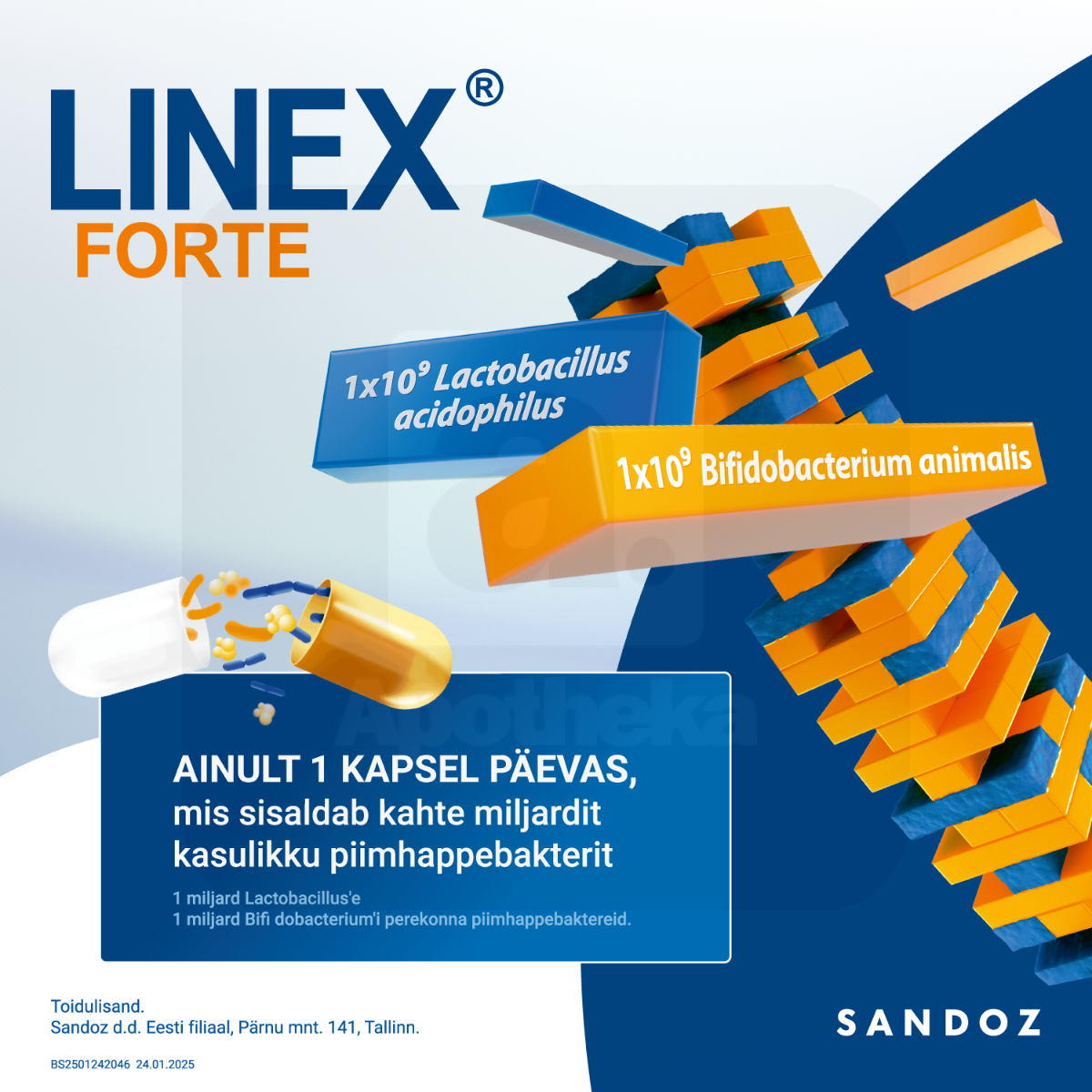 LINEX FORTE KAPSLID N14 - Изображение товара 3