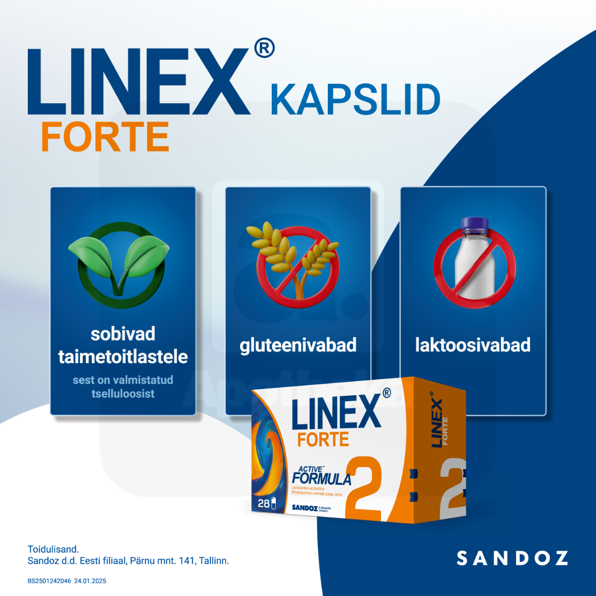 LINEX FORTE KAPSLID N14 - Изображение товара 4