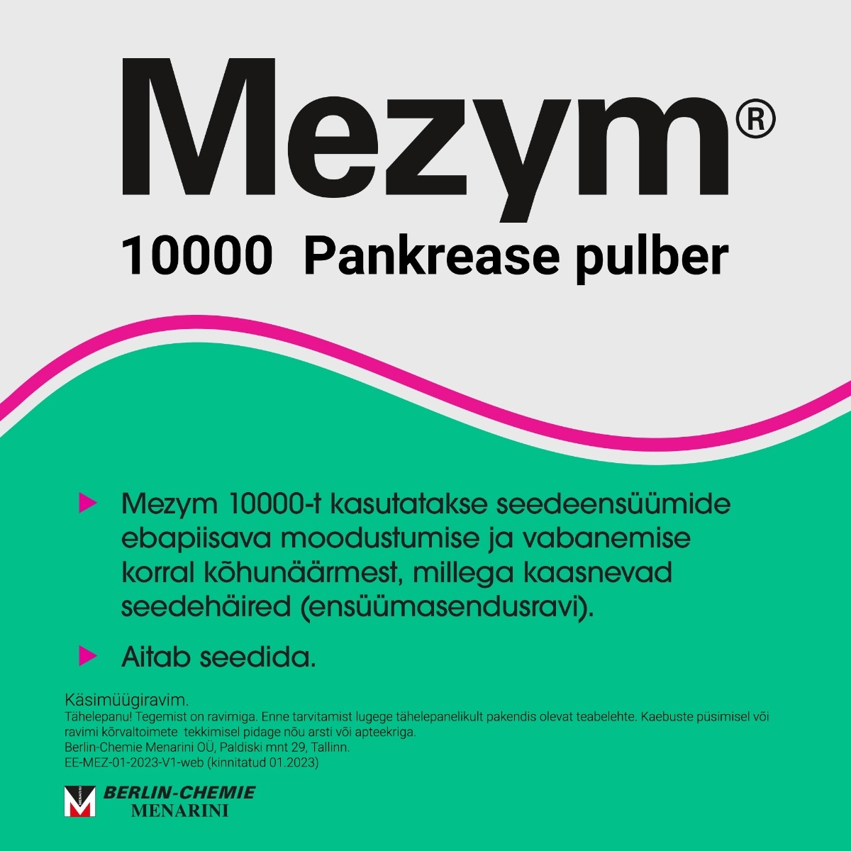 MEZYM 10 000 TBL 10000+7500+375TÜ N10 GASTRORESISTENTNE - Изображение товара 5
