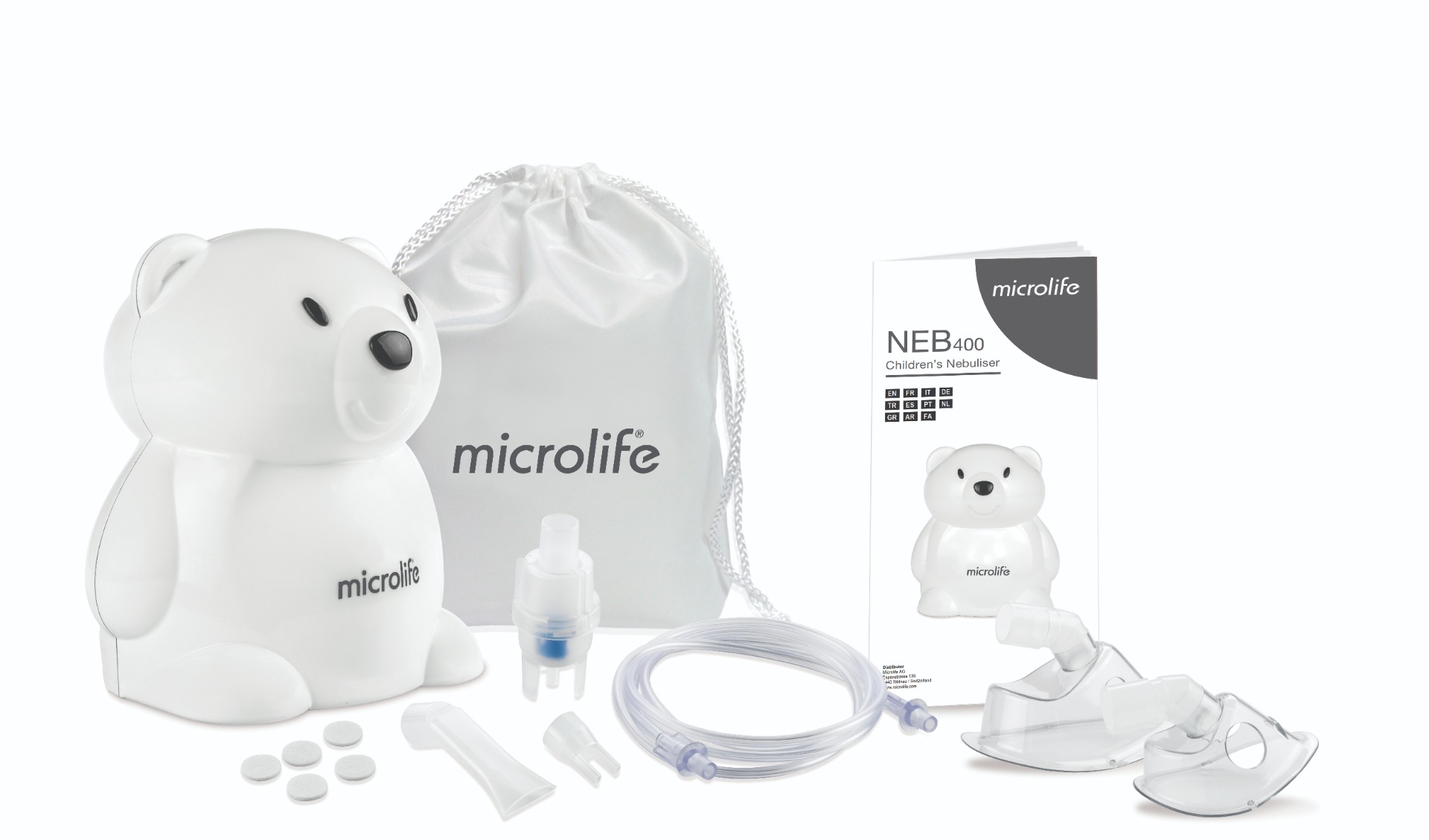 KOMPRESSOR-NEBULISAATOR NEB 400 MICROLIFE LASTELE - Изображение товара 2