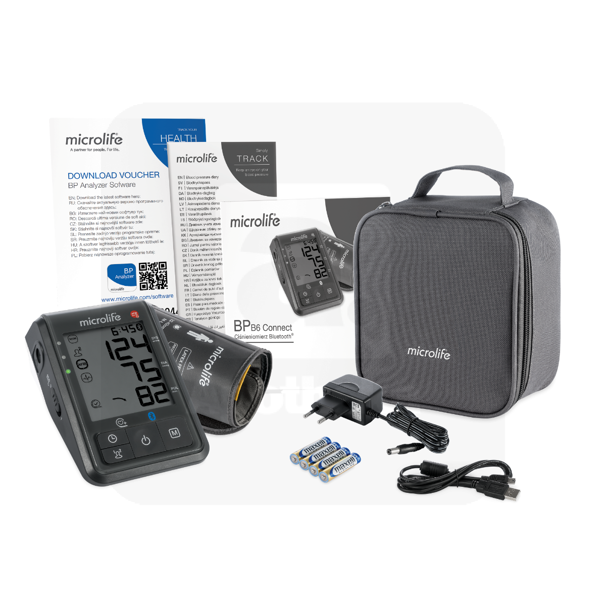 VERERÕHUAPARAAT MICROLIFE TÄISAUT BP B6 CONNECT ÕLAVARRELE - Изображение товара 2