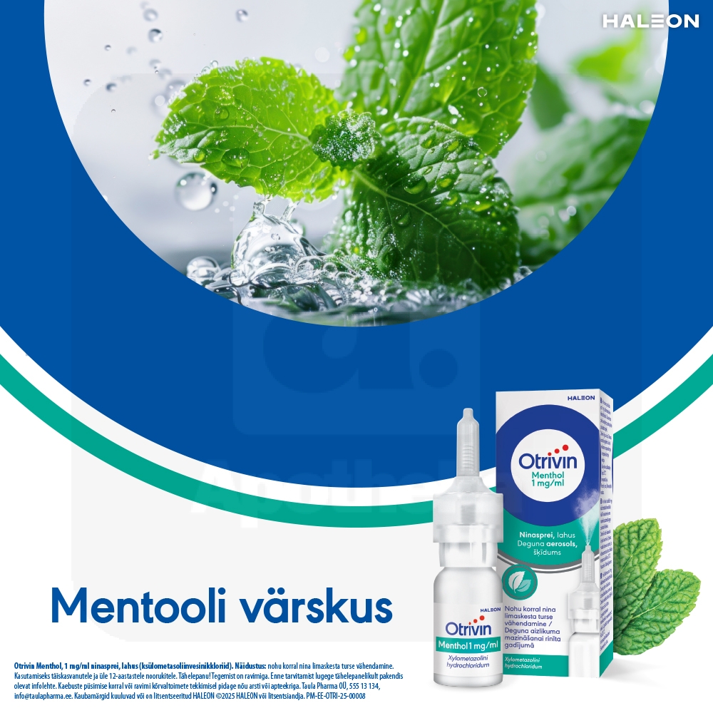 OTRIVIN MENTHOL NINASPREI 1MG/ML 10ML - Изображение товара 3