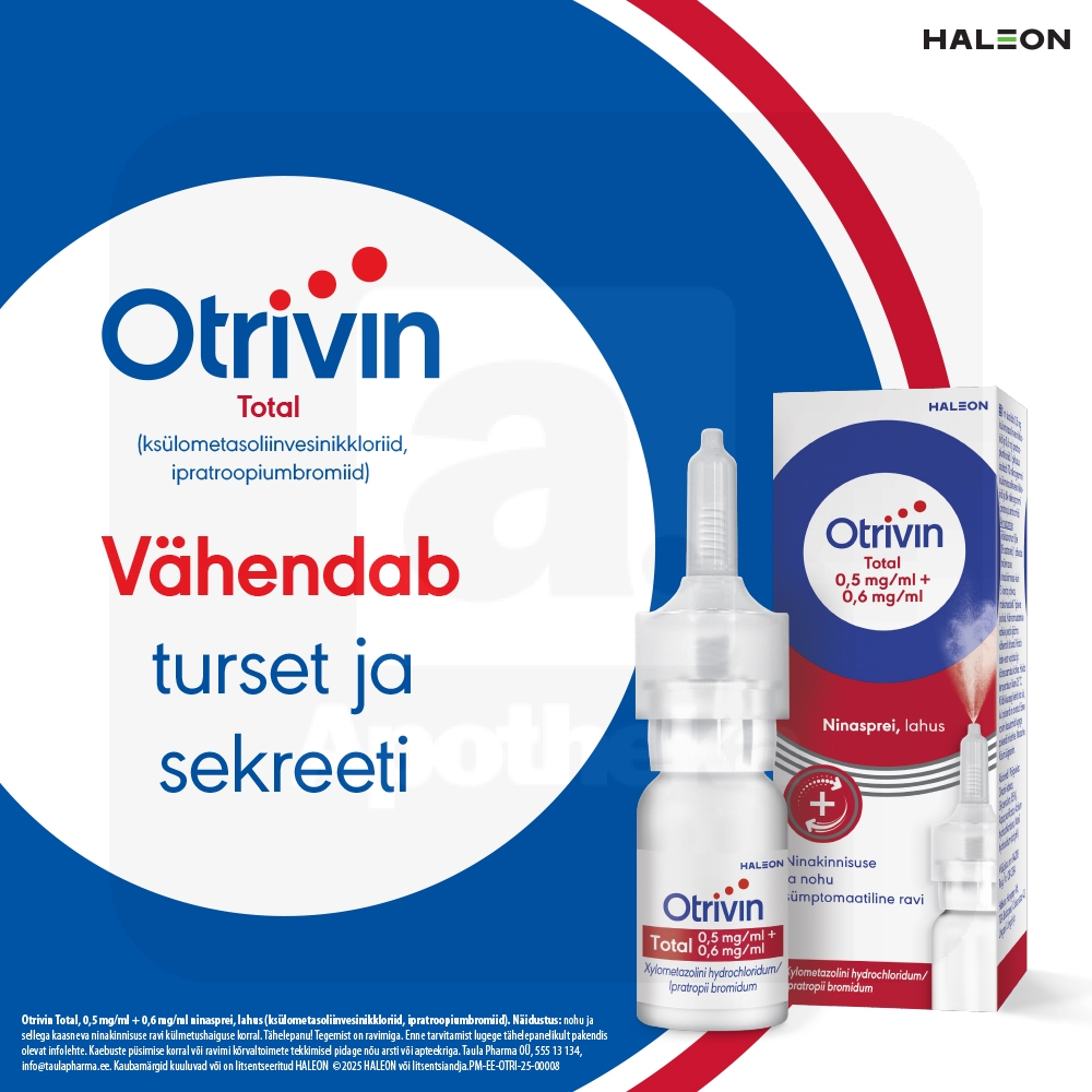 OTRIVIN TOTAL NINASPREI 0,5MG+0,6MG/ML 10ML - Изображение товара 2