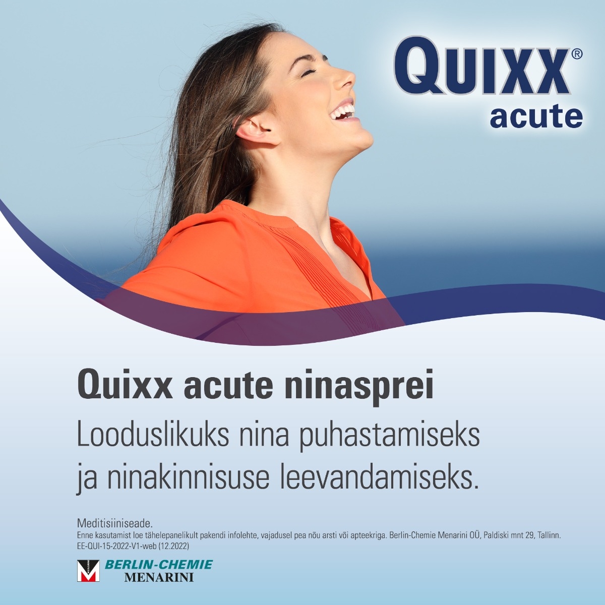QUIXX ACUTE NASAL SPRAY 100ML - Изображение товара 2
