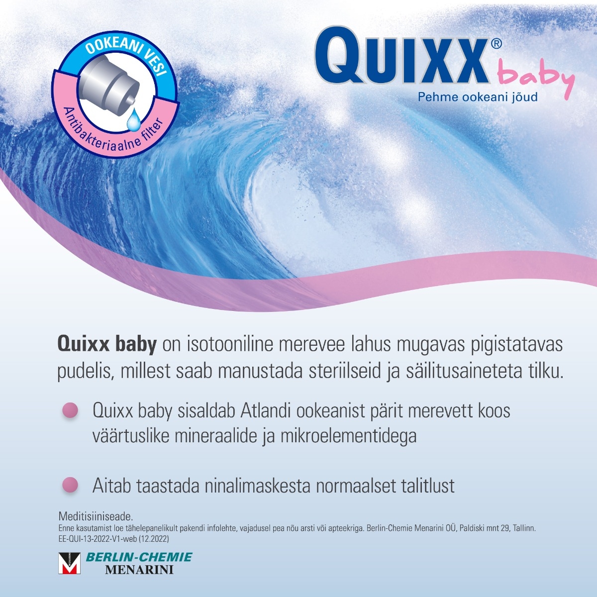 QUIXX BABY NINATILGAD 10ML ISOTOONILINE - Изображение товара 4