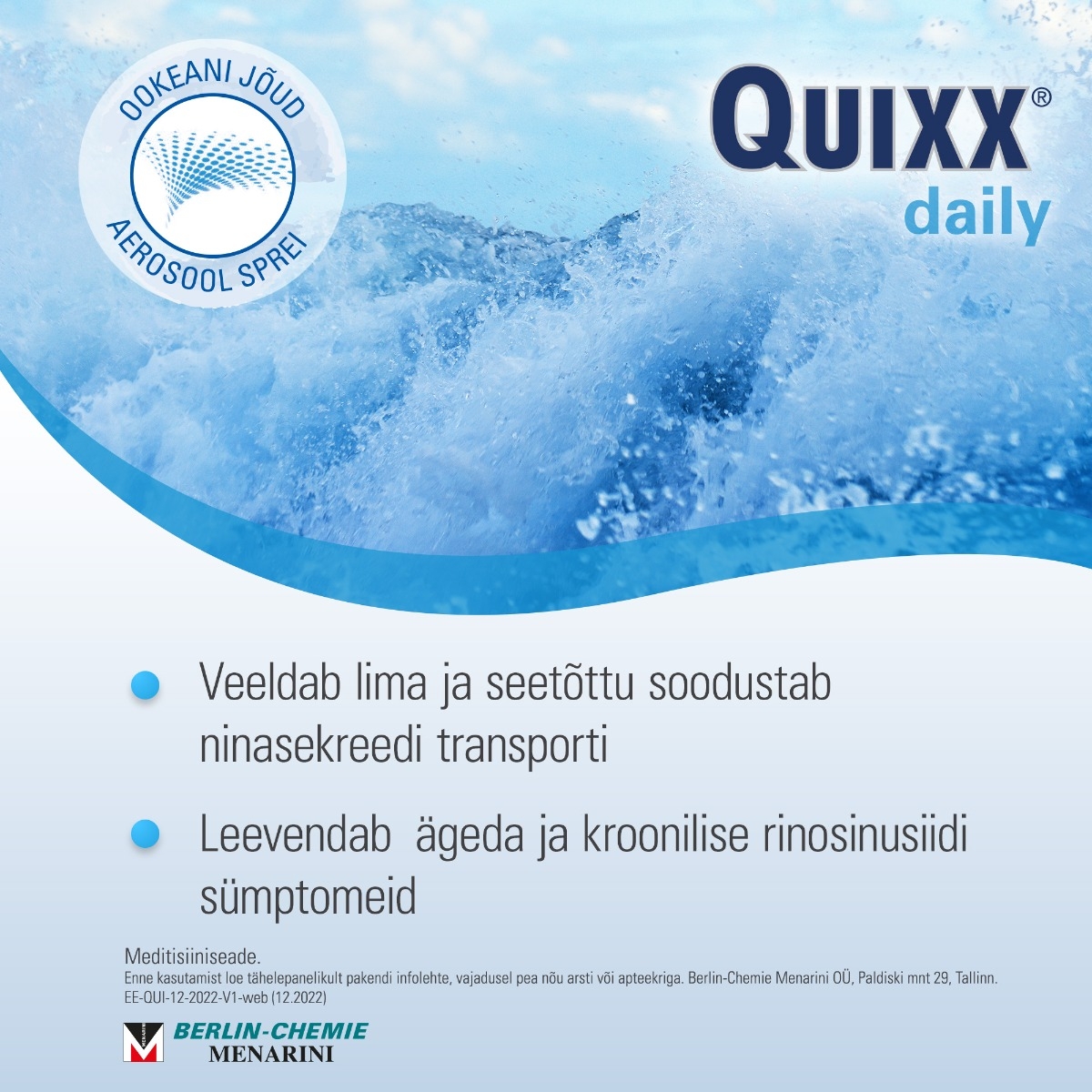 QUIXX DAILY NASAL SPRAY 100ML - Изображение товара 3
