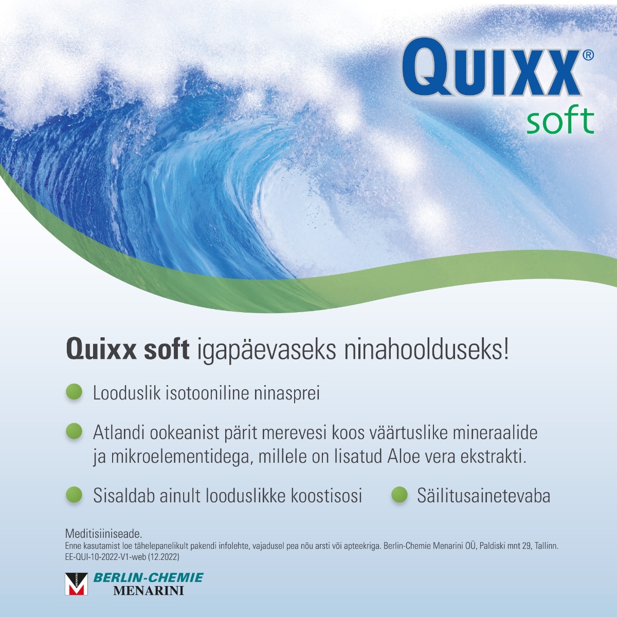 QUIXX NASAL SPRAY 30 ML N1 (BERLIN CHEMIE)