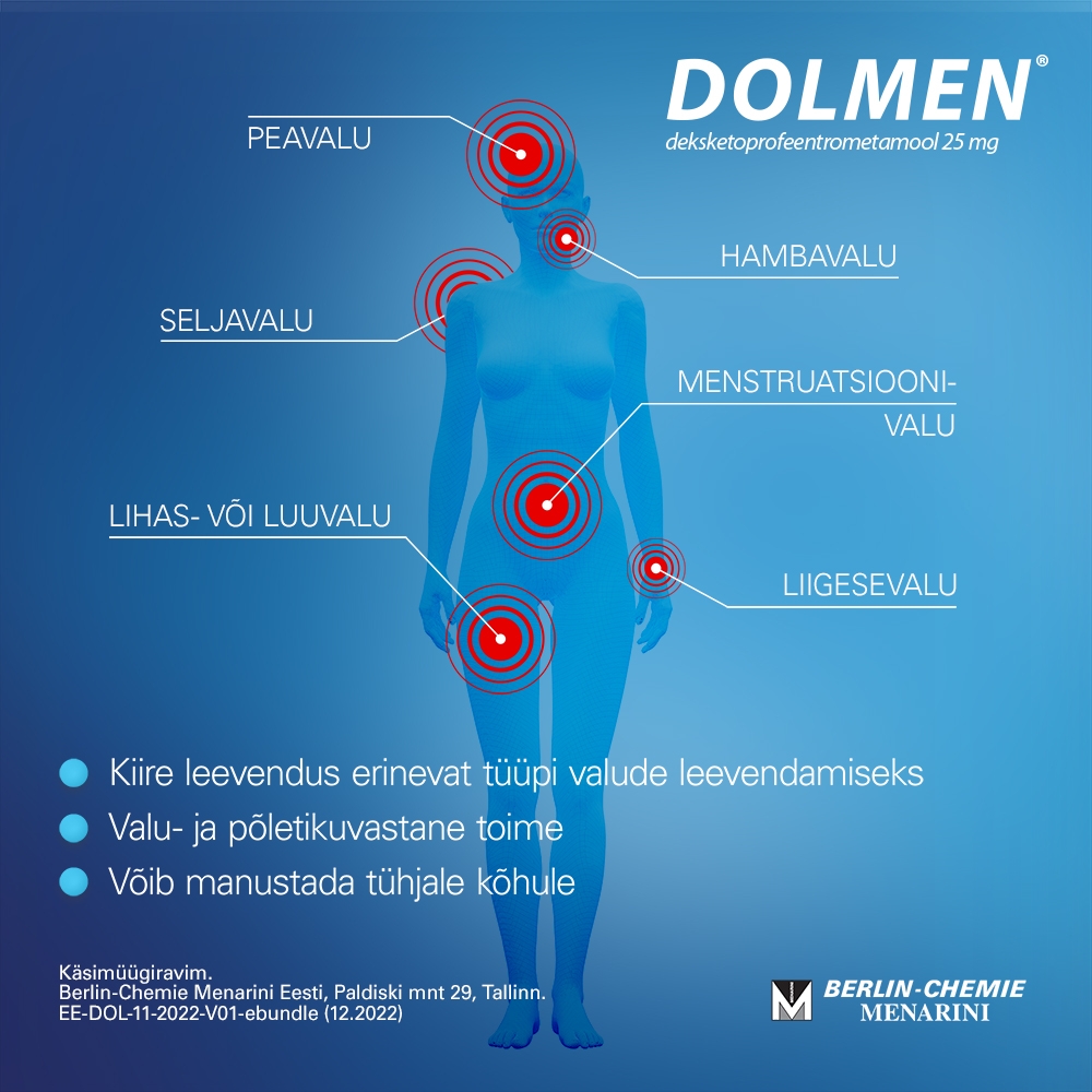 DOLMEN SUUKAUDNE LAHUS KOTIKESES 25MG N10 - Изображение товара 4