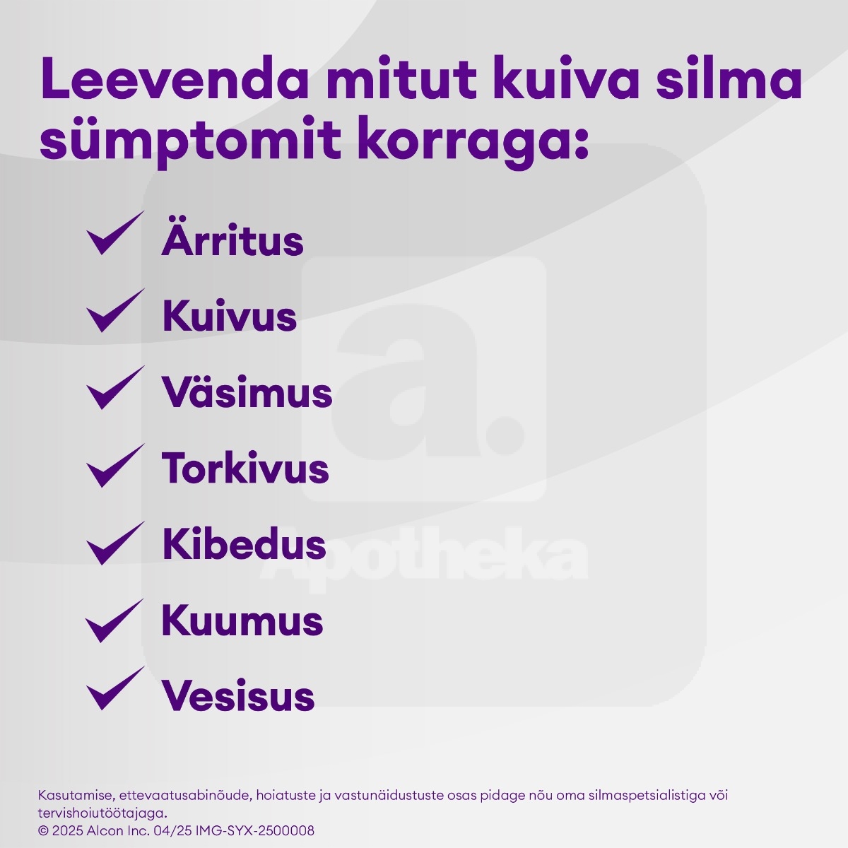 SYSTANE COMPLETE NIISUTAVAD SILMATILGAD SÄILITUSAINETA 10ML - Изображение товара 4