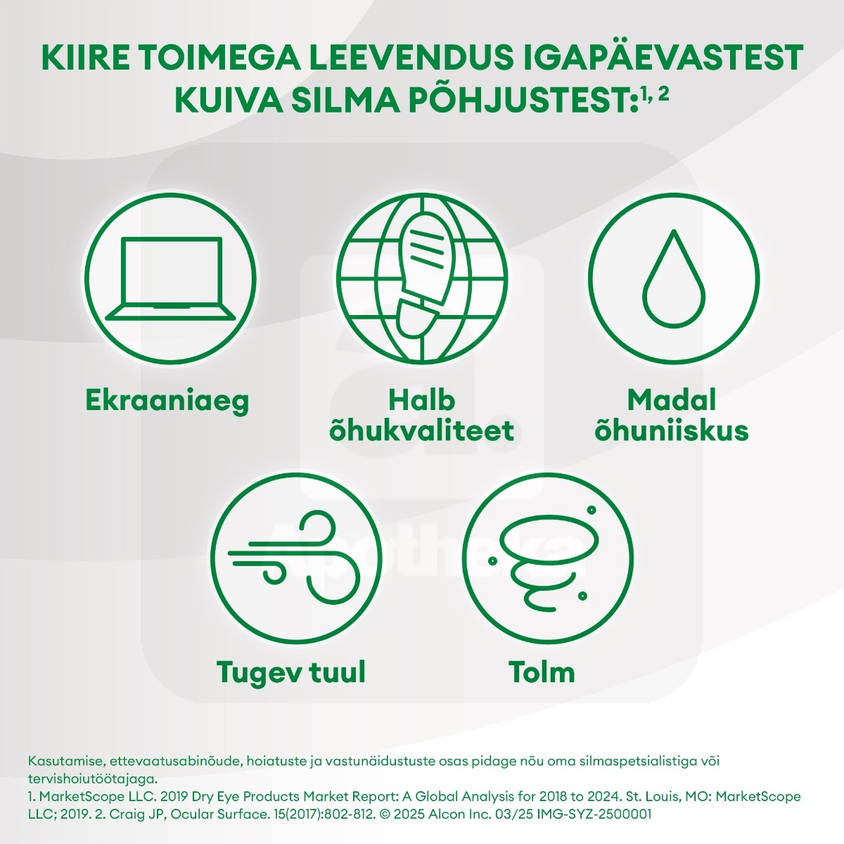 SYSTANE ULTRA NIISUTAVAD SÄILITUSAINETA SILMATILGAD 10ML - Изображение товара 4