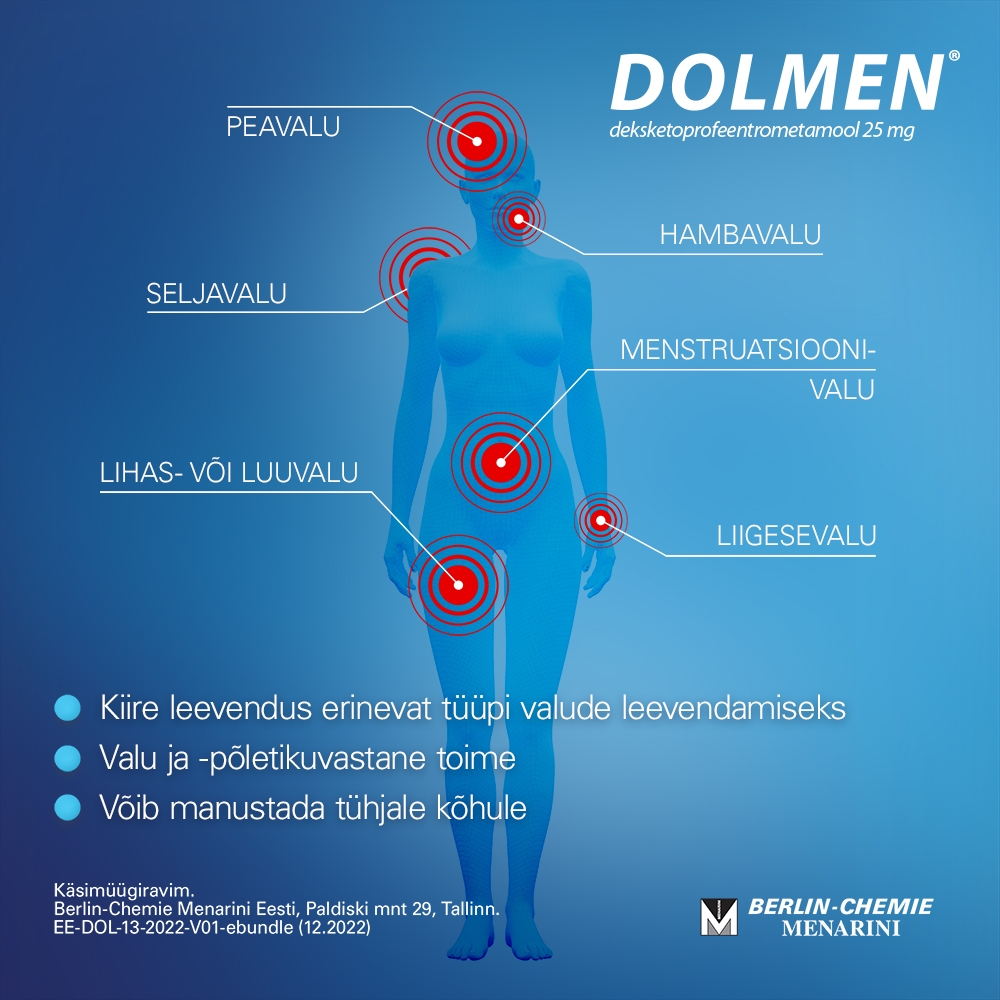 DOLMEN TBL 25MG N10 - Изображение товара 4