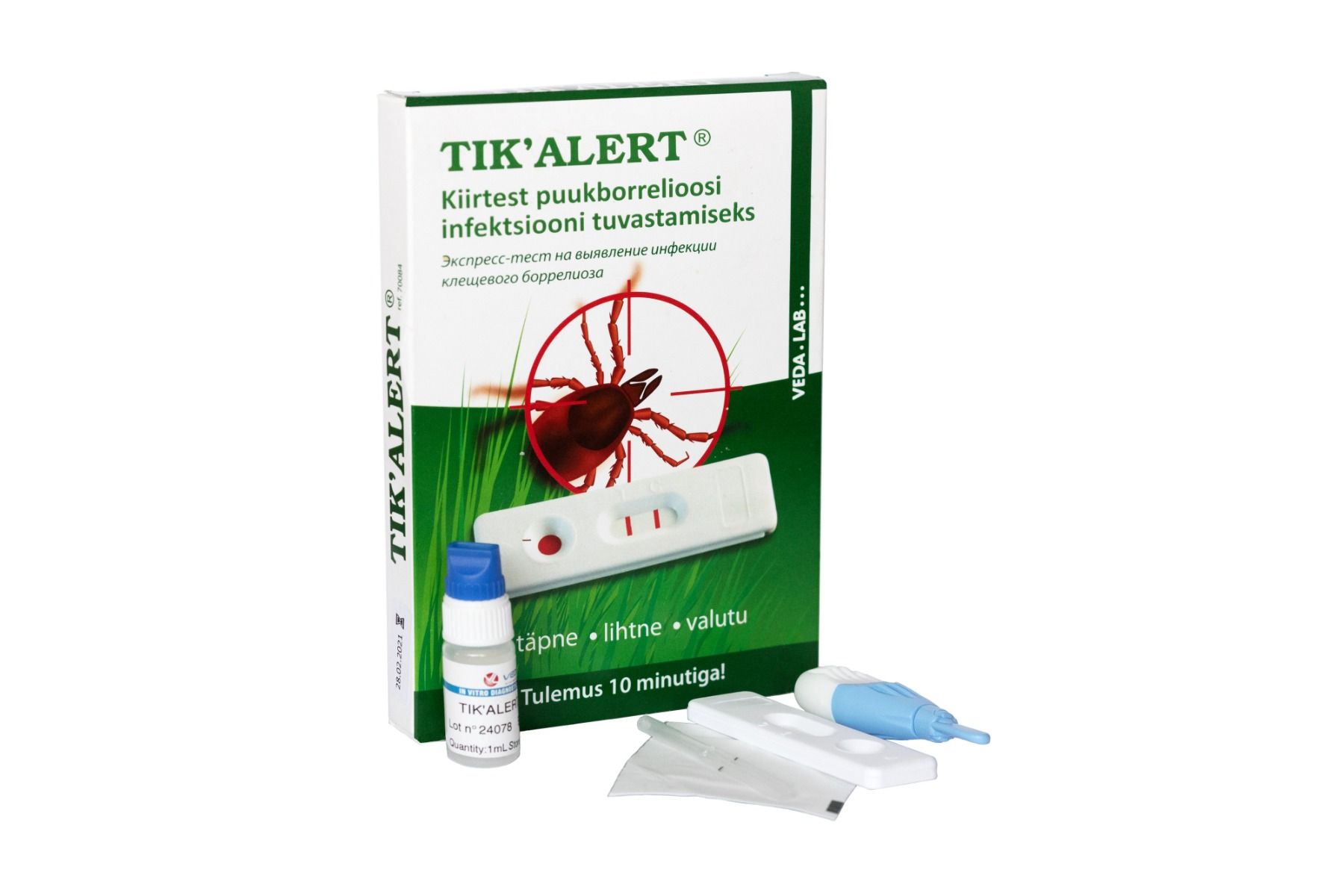 PUUKBORRELIOOSI KIIRTEST TIK ALERT - Изображение товара 2