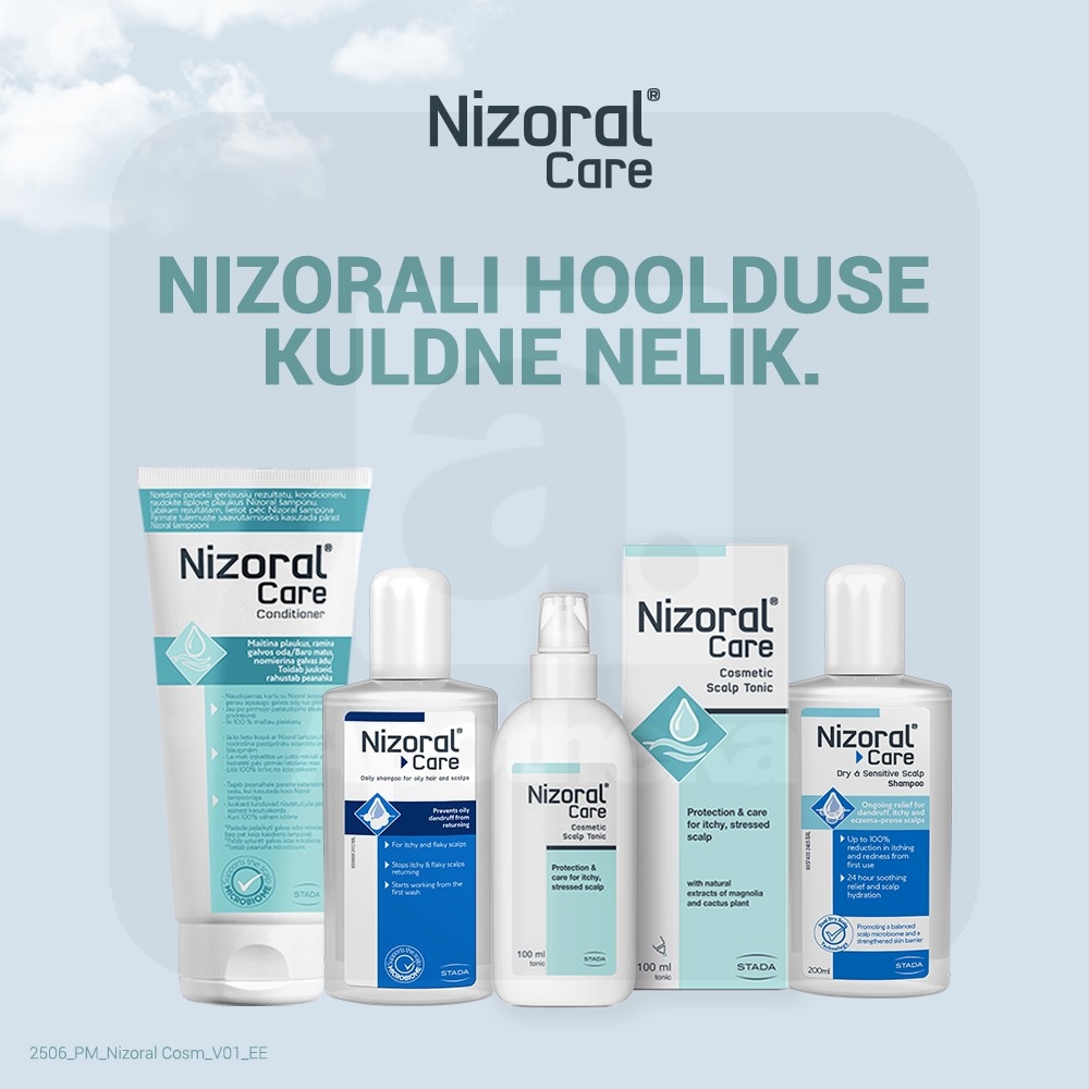 NIZORAL CARE TOONIK PEANAHALE 100ML - Изображение товара 5