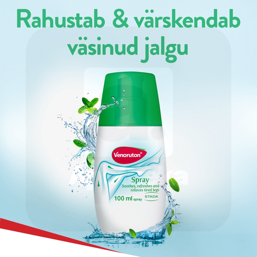 VENORUTON SPREI VÄSINUD JALGADELE 100ML - Изображение товара 2